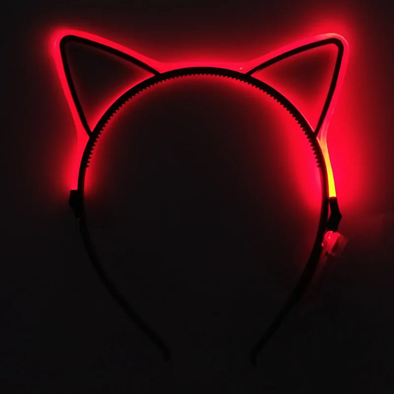 Opaska LED Kocie Uszy