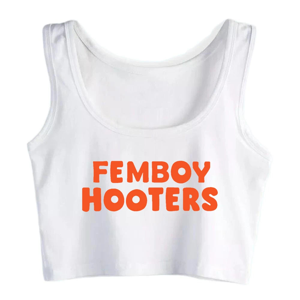 Crop Top “Femboy Hooters”